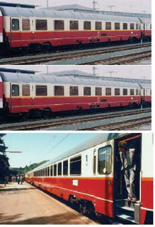 LS Models LS46271 3er Set Personenewagen, Avmz+Apmz DB, Ep.IVb, Rheingold